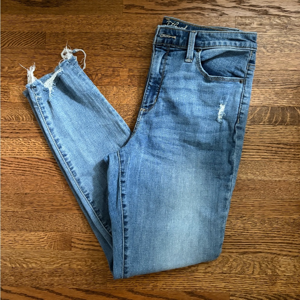 High rise jeans